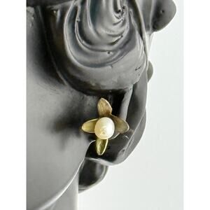 Michael Michaud Boxwood Post Stud Earrings